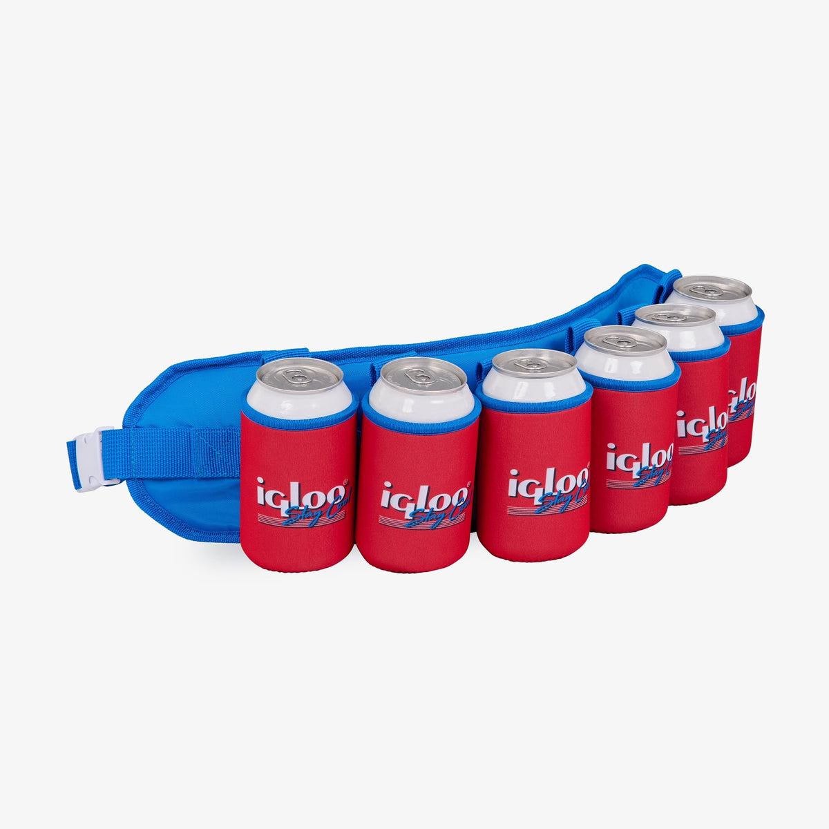 Igloo Retro Beerdolier 6 Can Cooler Holster Americana - Shop Soft-sided Coolers at Trekaline