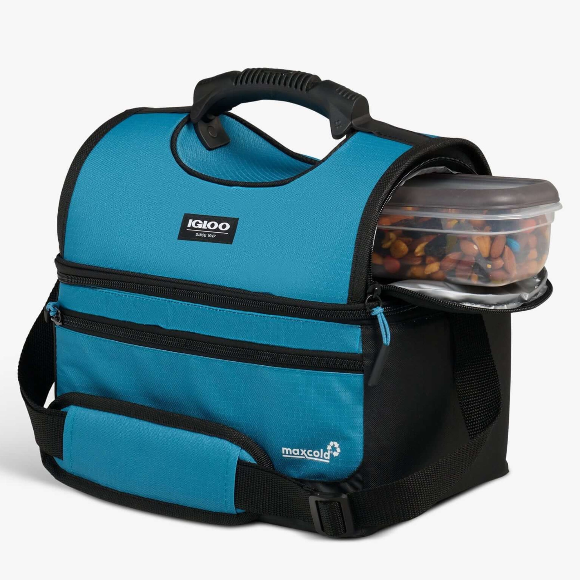 Igloo Latitude Gripper 16 Can Cooler Bag Modern Blue - Shop Soft-sided Coolers at Trekaline