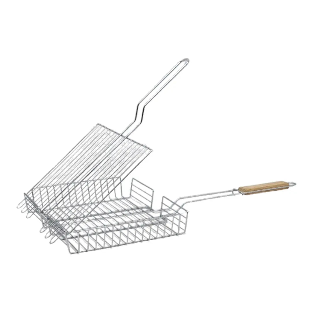 Procamp Joyous Deep BBQ Grill Basket - Shop Grill and Fire Pit Accessories at Trekaline