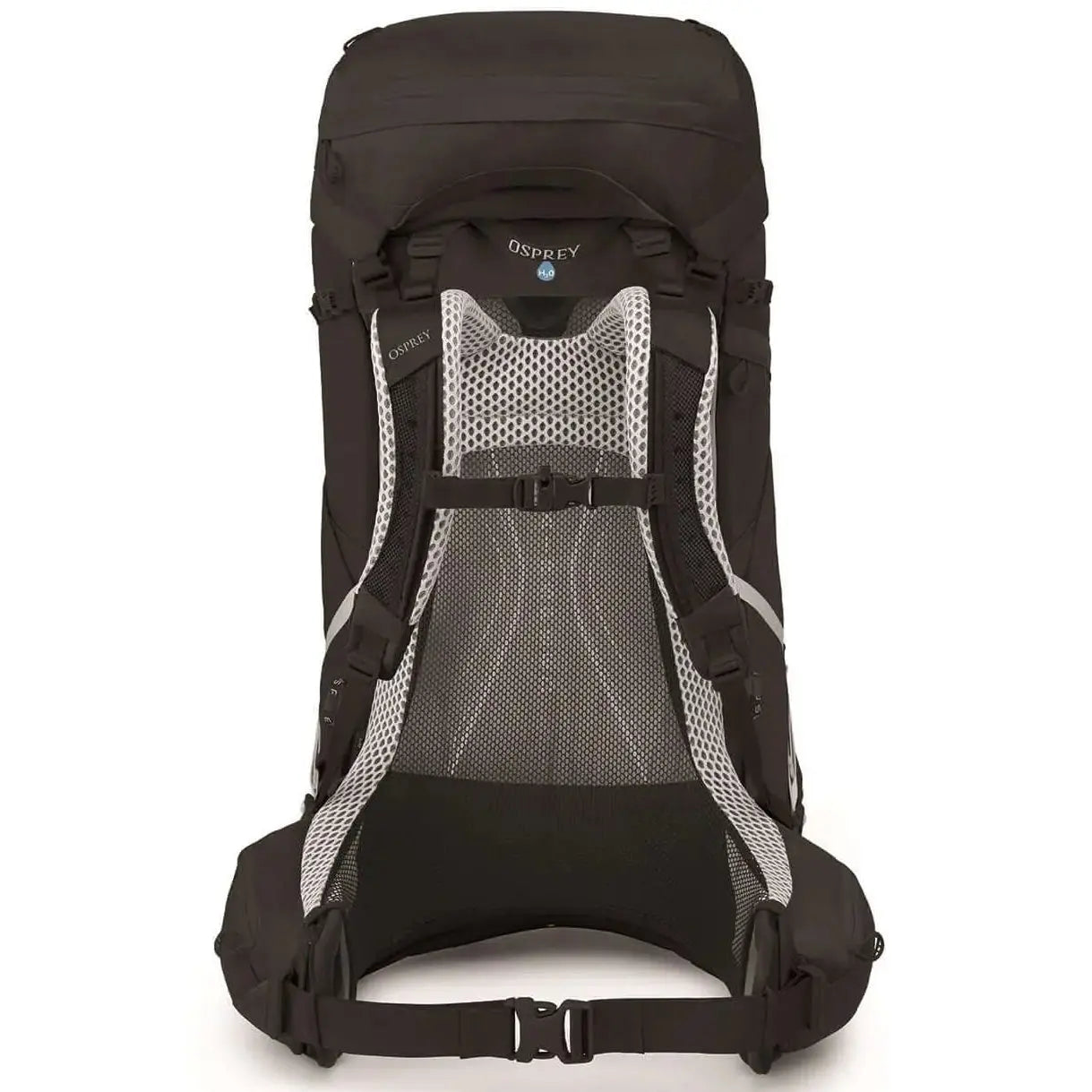 Osprey Atmos AG LT 65 - Men backpack showcasing AntiGravity suspension and rain cover for durable backpacking.