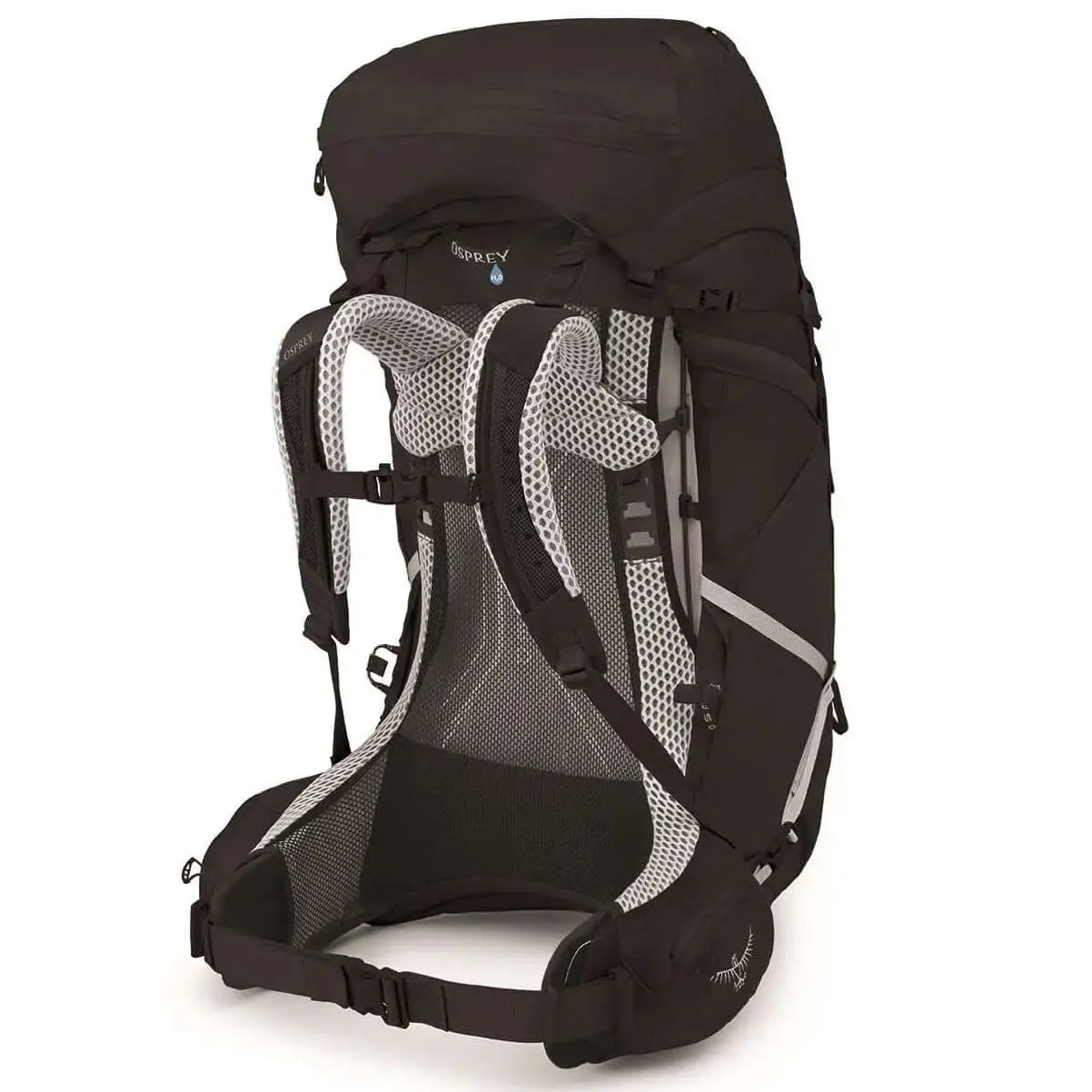 Osprey Atmos AG LT 65 - Men backpack, featuring AntiGravity suspension, designed for comfort, sustainability, and durability in hiking.