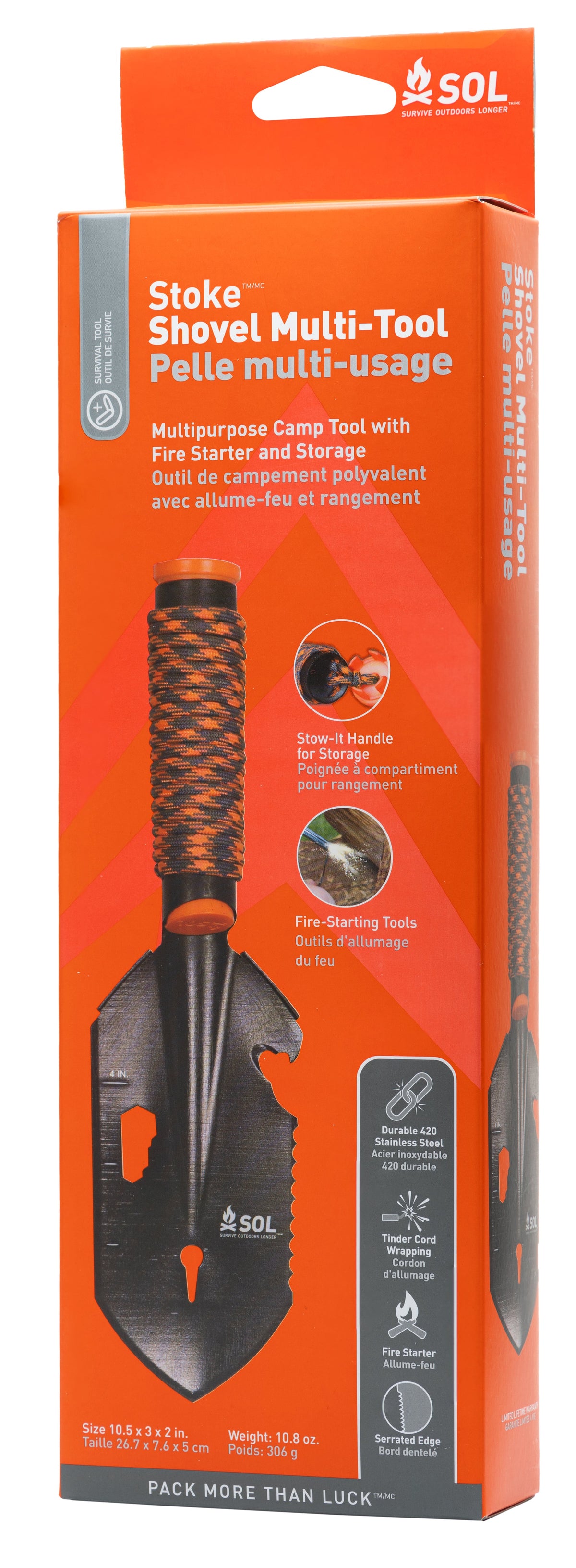 Survive Outdoors Longer Stoke Camp Shovel