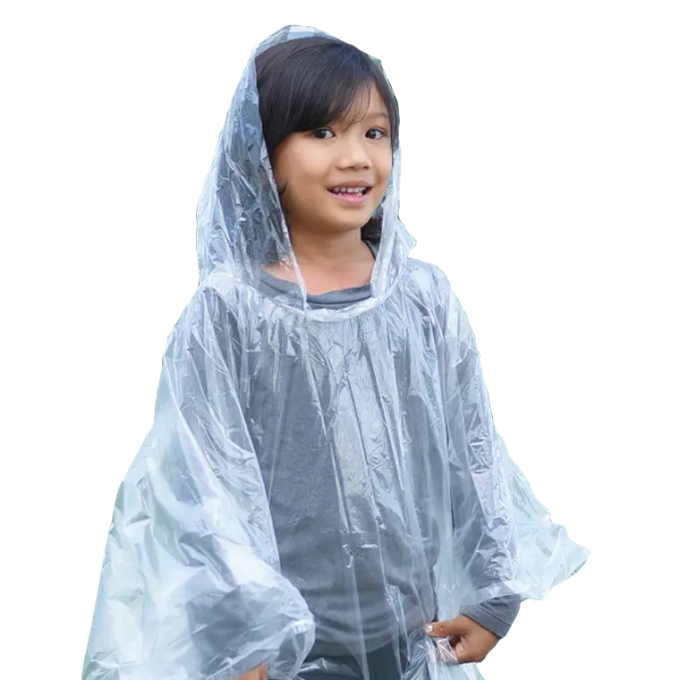 Coghlan's Waterproof Emergency Rain Poncho for Kids - Shop Rain Ponchos at Trekaline