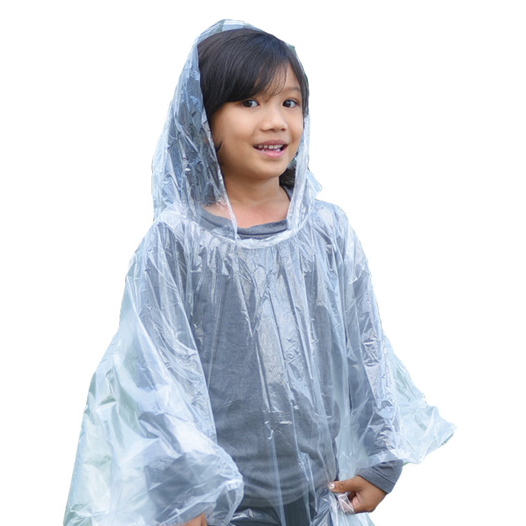 Coghlan's Waterproof Emergency Rain Poncho for Kids - Shop Rain Ponchos at Trekaline