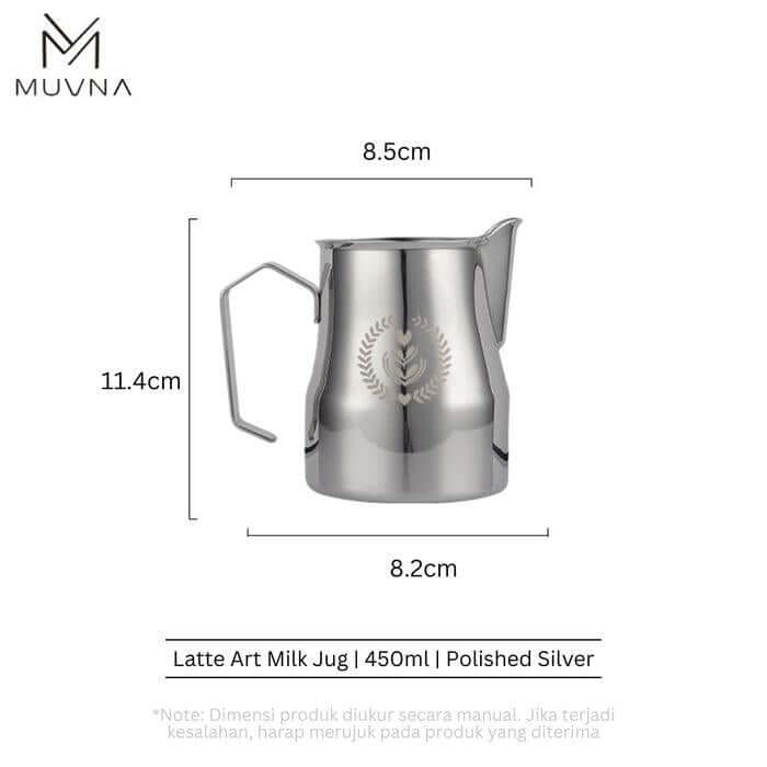 Muvna Frothing Pitcher 450 ml Eagle Spout