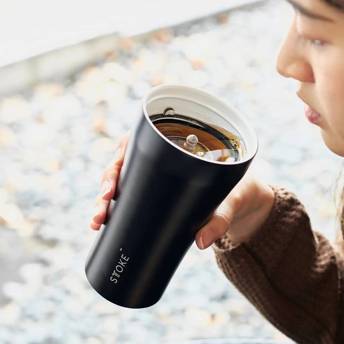 Sttoke Tea Infuser For Sttoke Cups On The Go - Shop Water Bottle Accessories at Trekaline