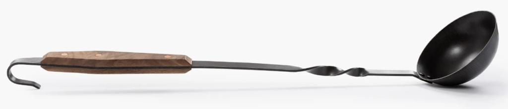 Barebones Cowboy Grill Open Fire Ladle - Shop Grill and Fire Pit Accessories at Trekaline