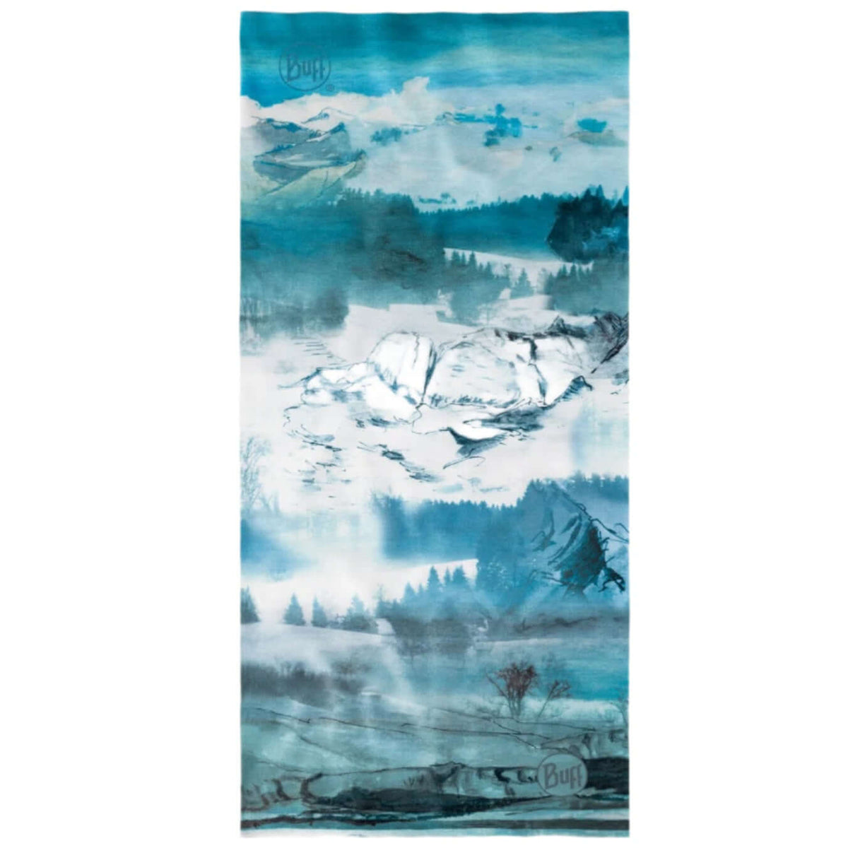 Buff Original EcoStretch Neckwear Dusty Blue