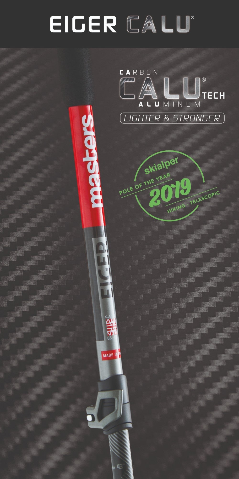 Masters Eiger Calu - Black / Red