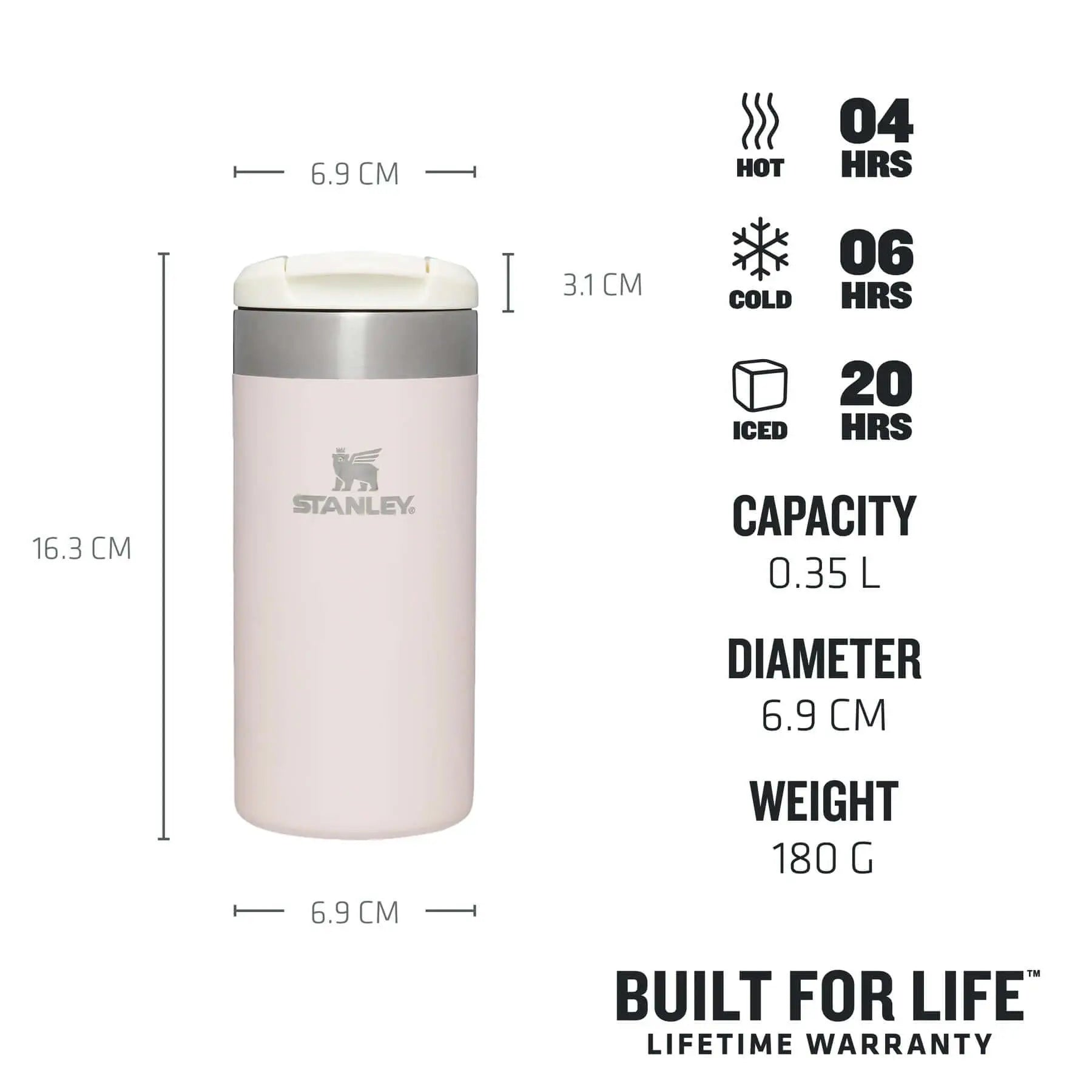 Stanley AeroLight Transit Mug Leakproof Travel Cup - 12 oz / 350 ml