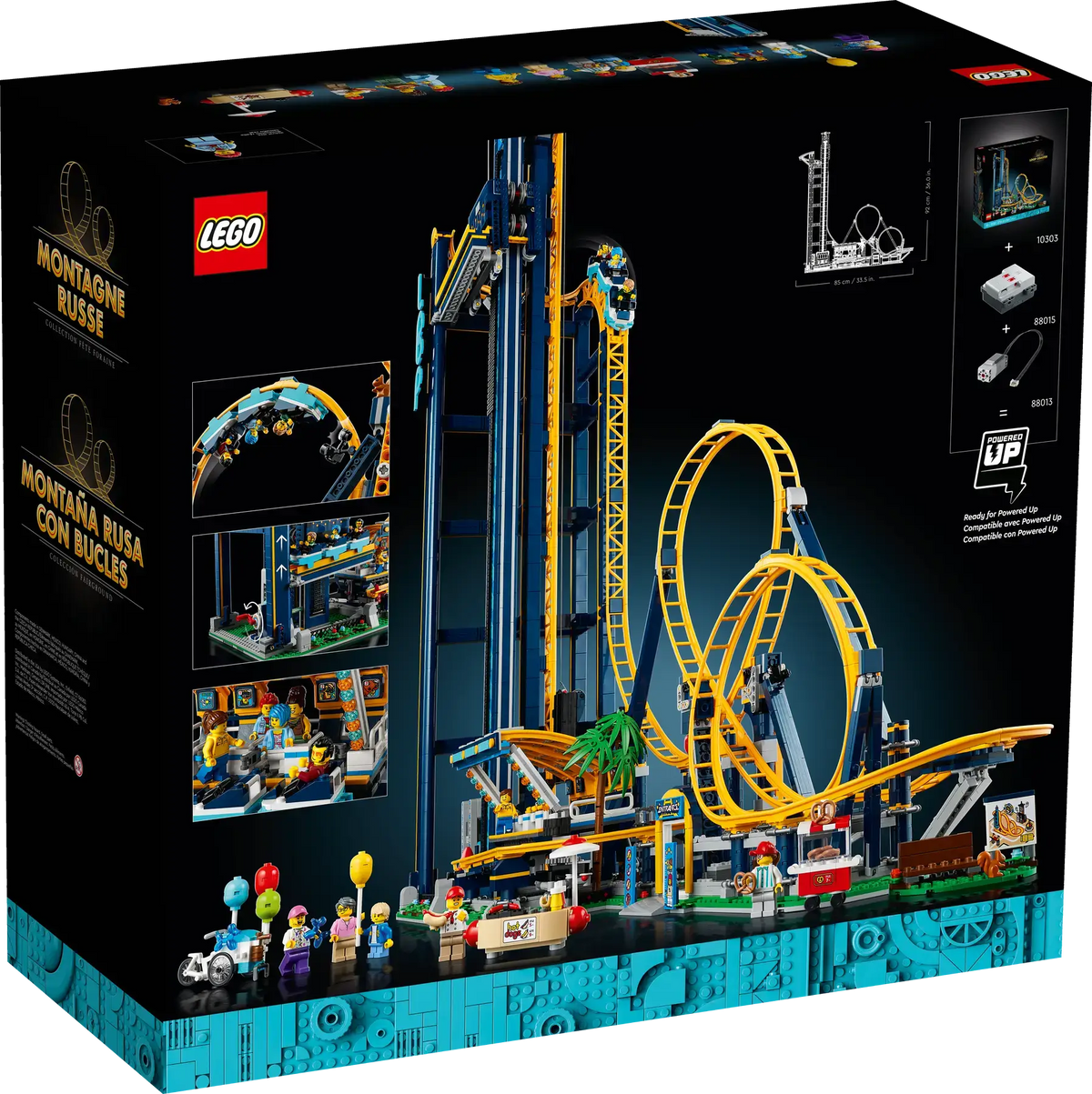 LEGO Powered Up Loop Coaster Fairground Set - Shop Indoor Toys at Trekaline