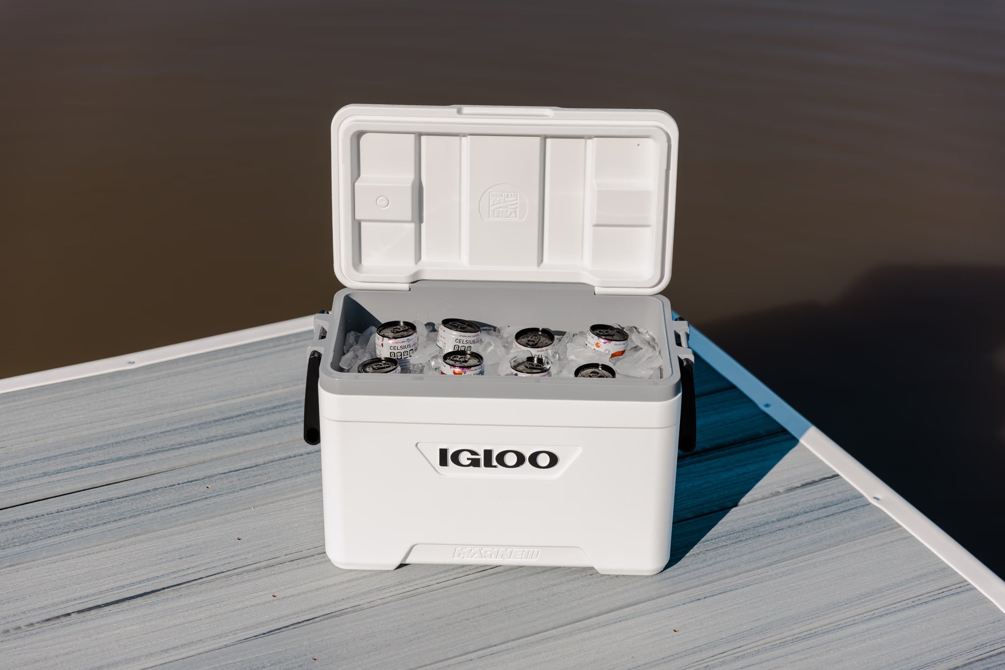 Igloo Latitude Marine Ultra Hard Cooler Box 25 Quart - Shop Hard-sided Coolers at Trekaline