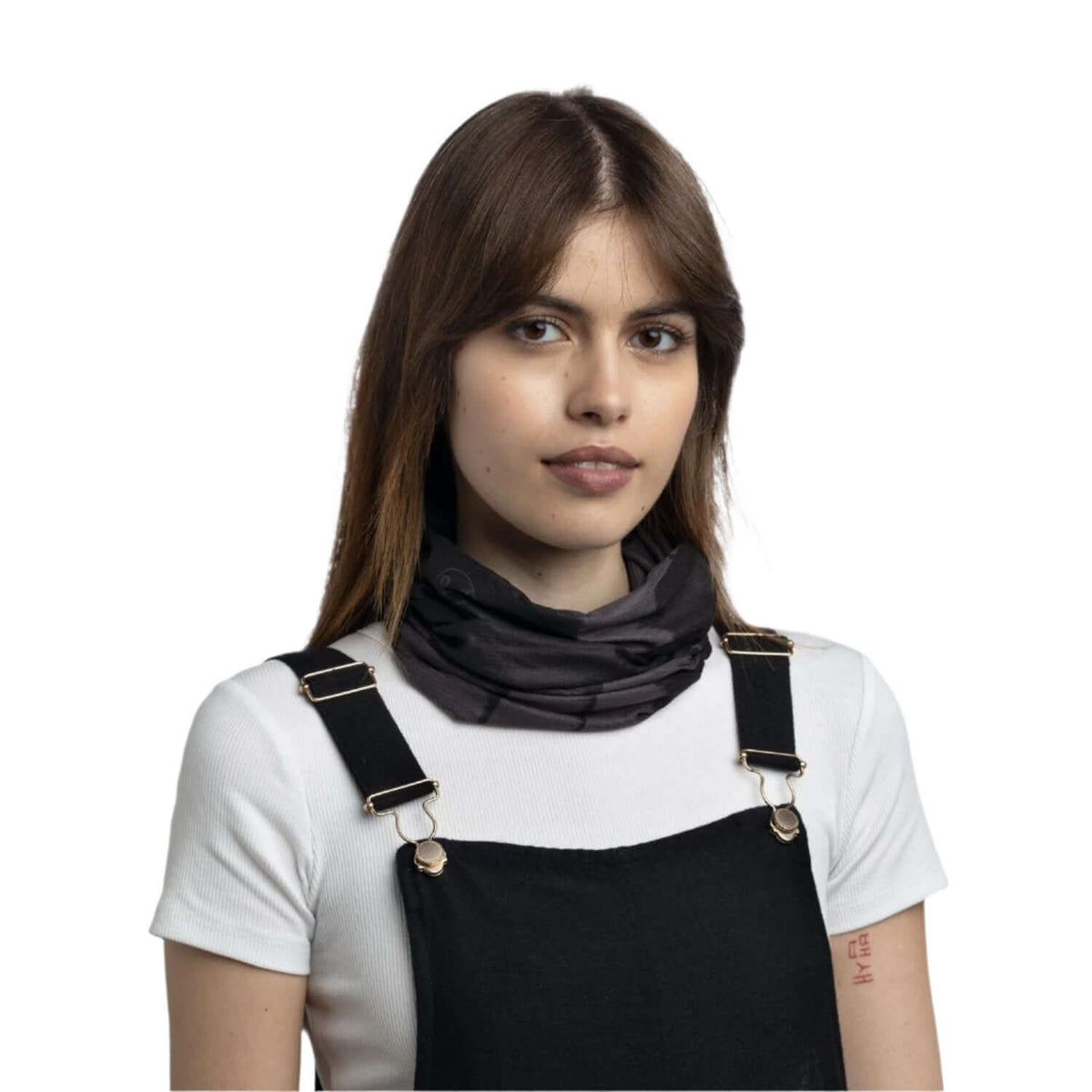 Buff CoolNet UV Neckwear Wety Graphite Neutral Tone
