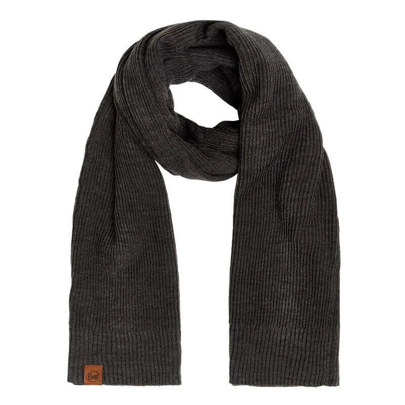 Buff Knitted Collar Francis Graphite Winter Neck Warmer