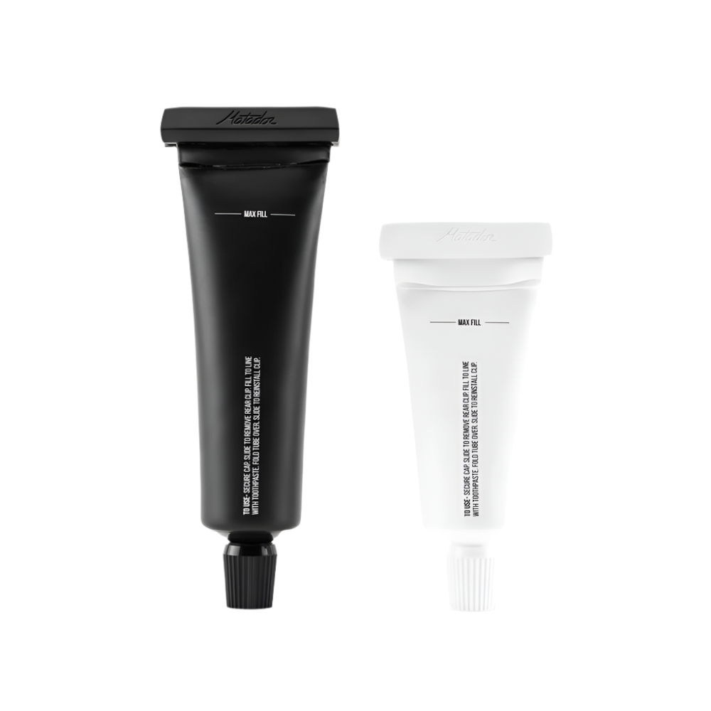 Refillable Toothpaste Tubes (2-Pack) - Shop Squeeze Bottles at Trekaline