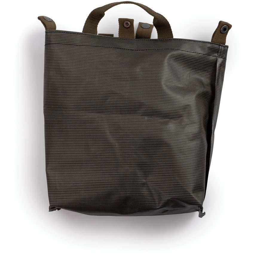 Barebones Waxed Canvas Foraging Bag Dark Khaki - Shop Tote Bags at Trekaline