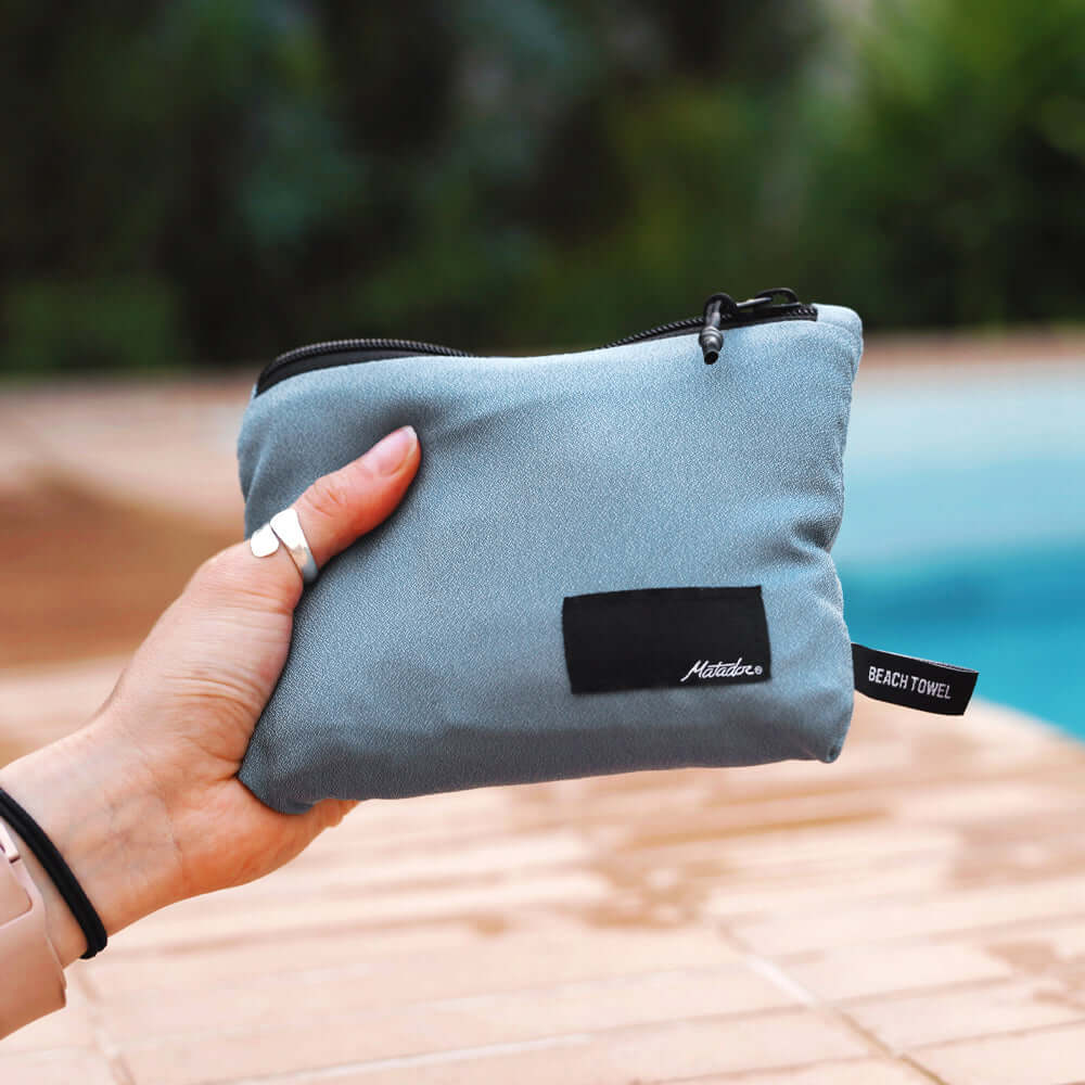 NanoDry Packable Beach Towel - Shop Beach Towels at Trekaline