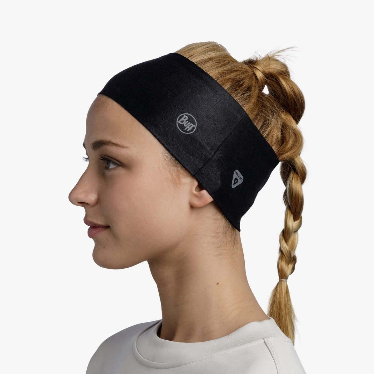 Buff ThermoNet Headband - Solid Black - Shop Headbands at Trekaline