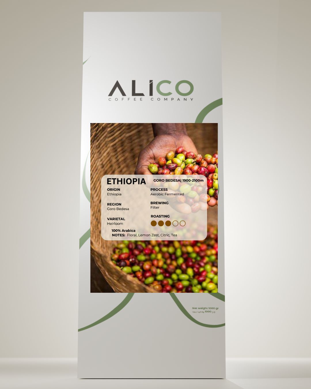 Alico Coffee Ethiopia Goro Bedesa Fermented