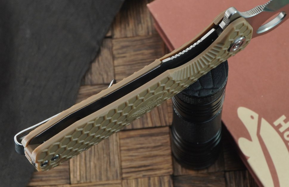 Honey Badger Large Claw Smooth Knife 8Cr13MoV Steel