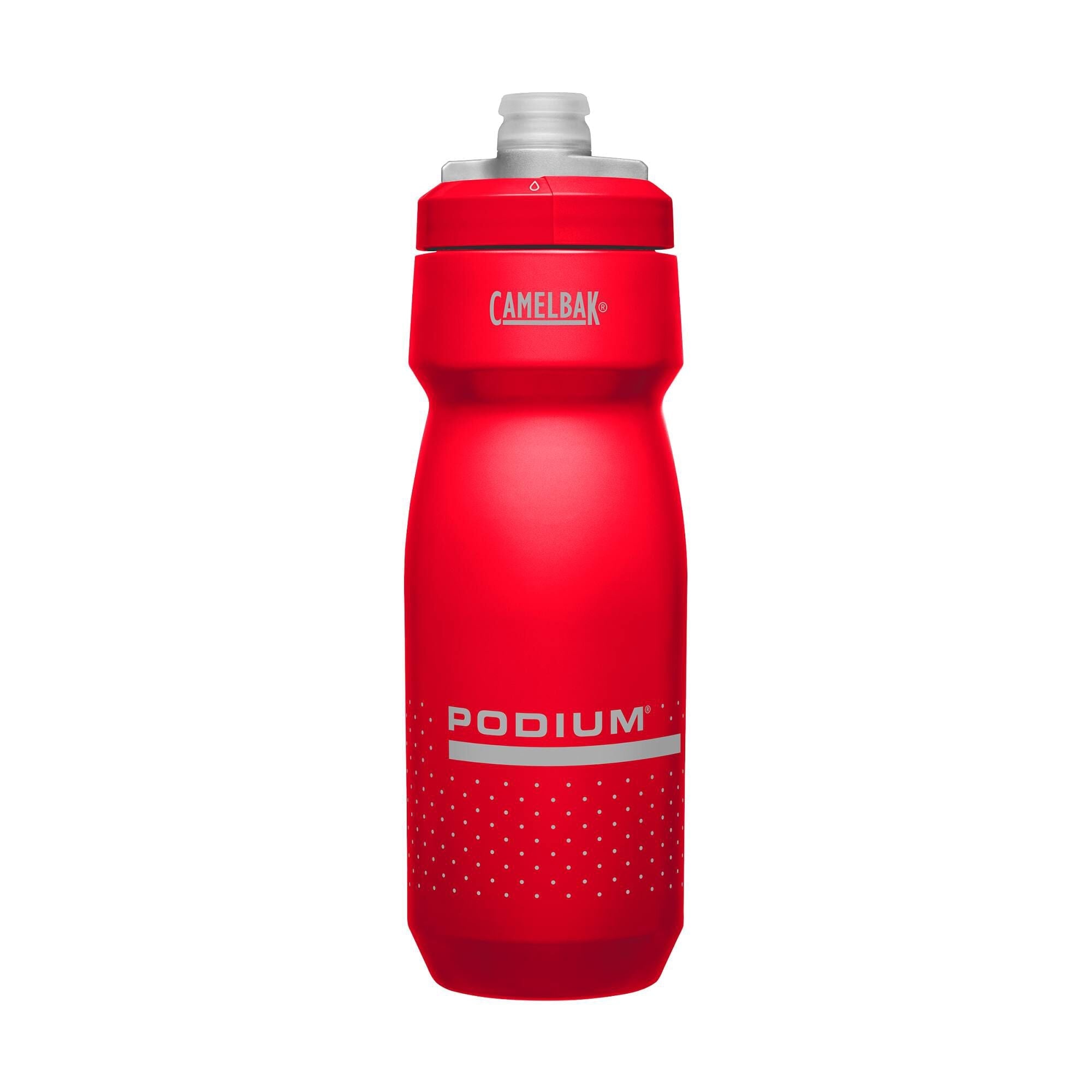 Red Camelbak Podium Bike Bottle 24oz for cycling hydration