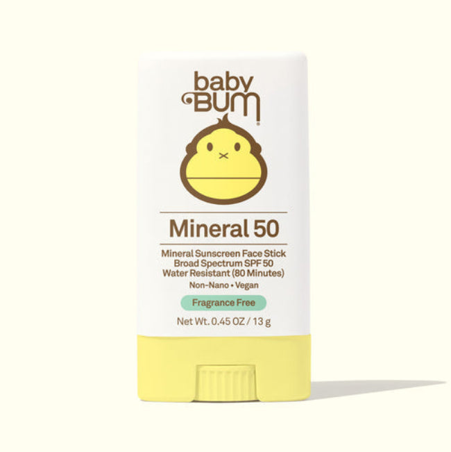 Sun Bum Baby Bum Mineral SPF 50 Sunscreen Face Stick