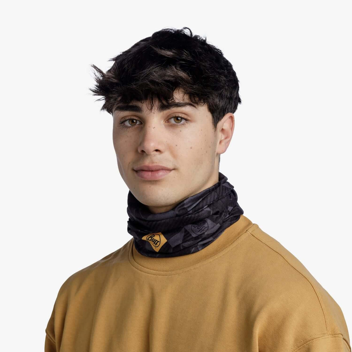 Buff Original EcoStretch Neckwear - Micor Graphite - Shop Neck Gaiters at Trekaline