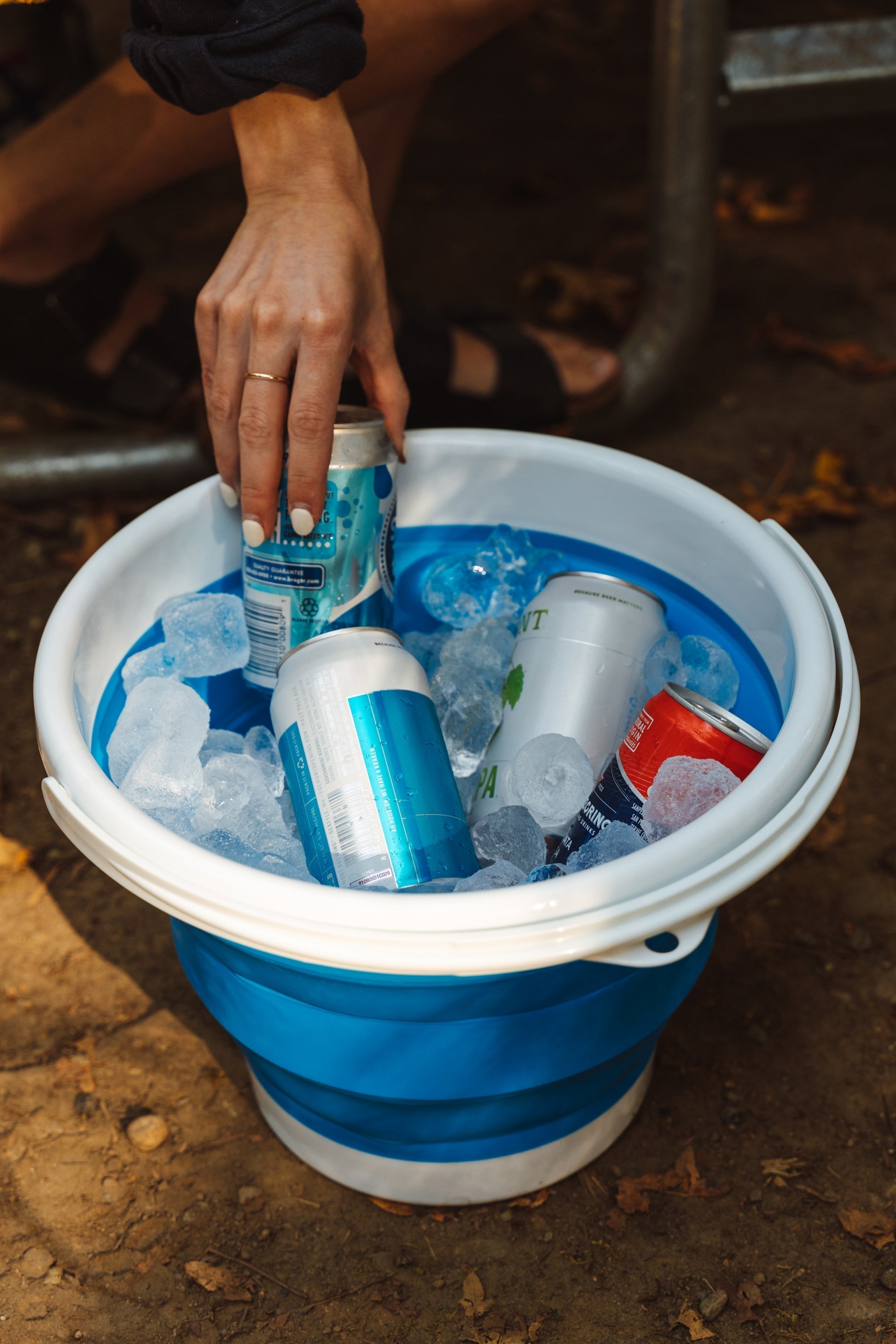 Coghlan's Collapsible Bucket Water Container - Shop Collapsible Buckets at Trekaline