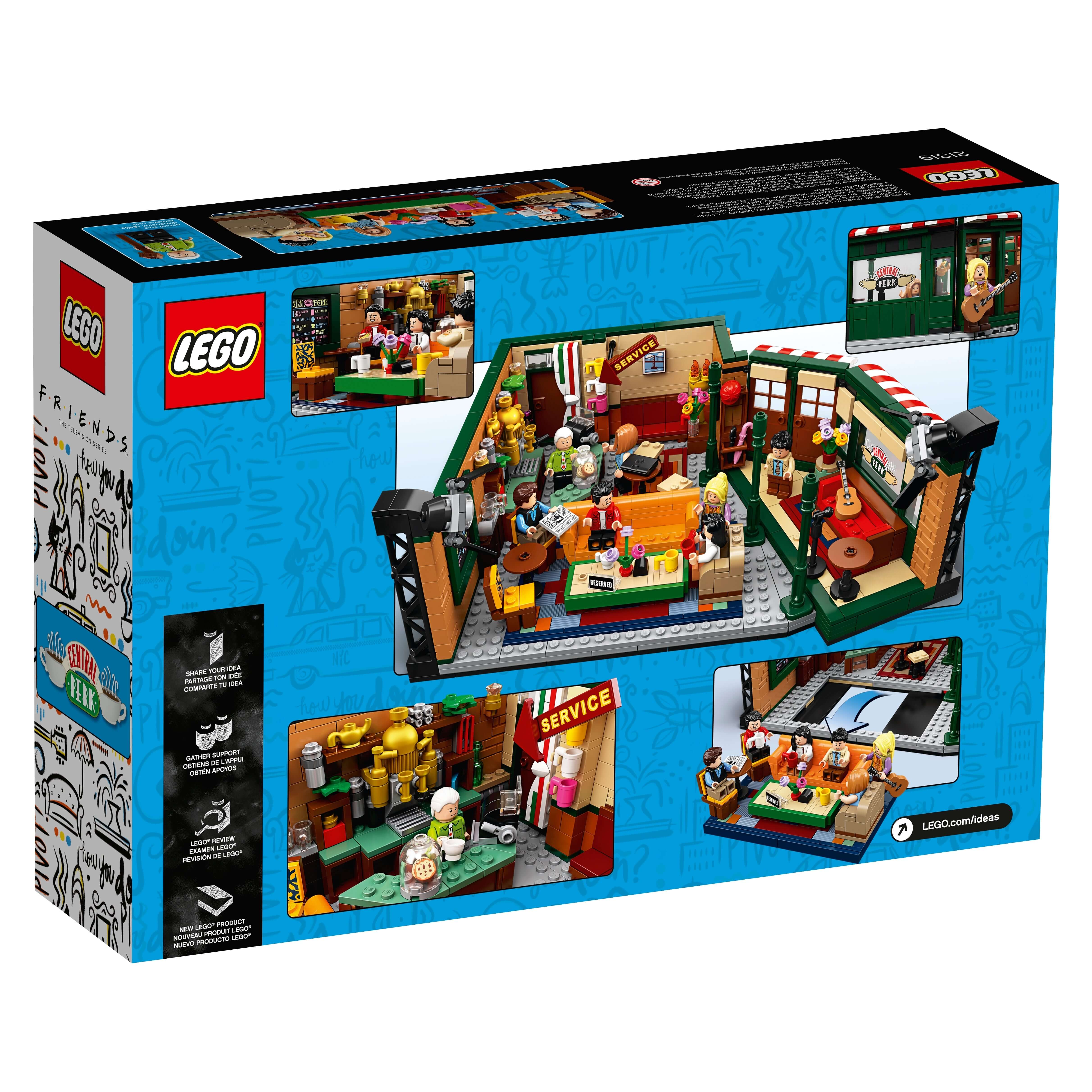LEGO Ideas Friends Central Perk Building Set - Shop Indoor Toys at Trekaline