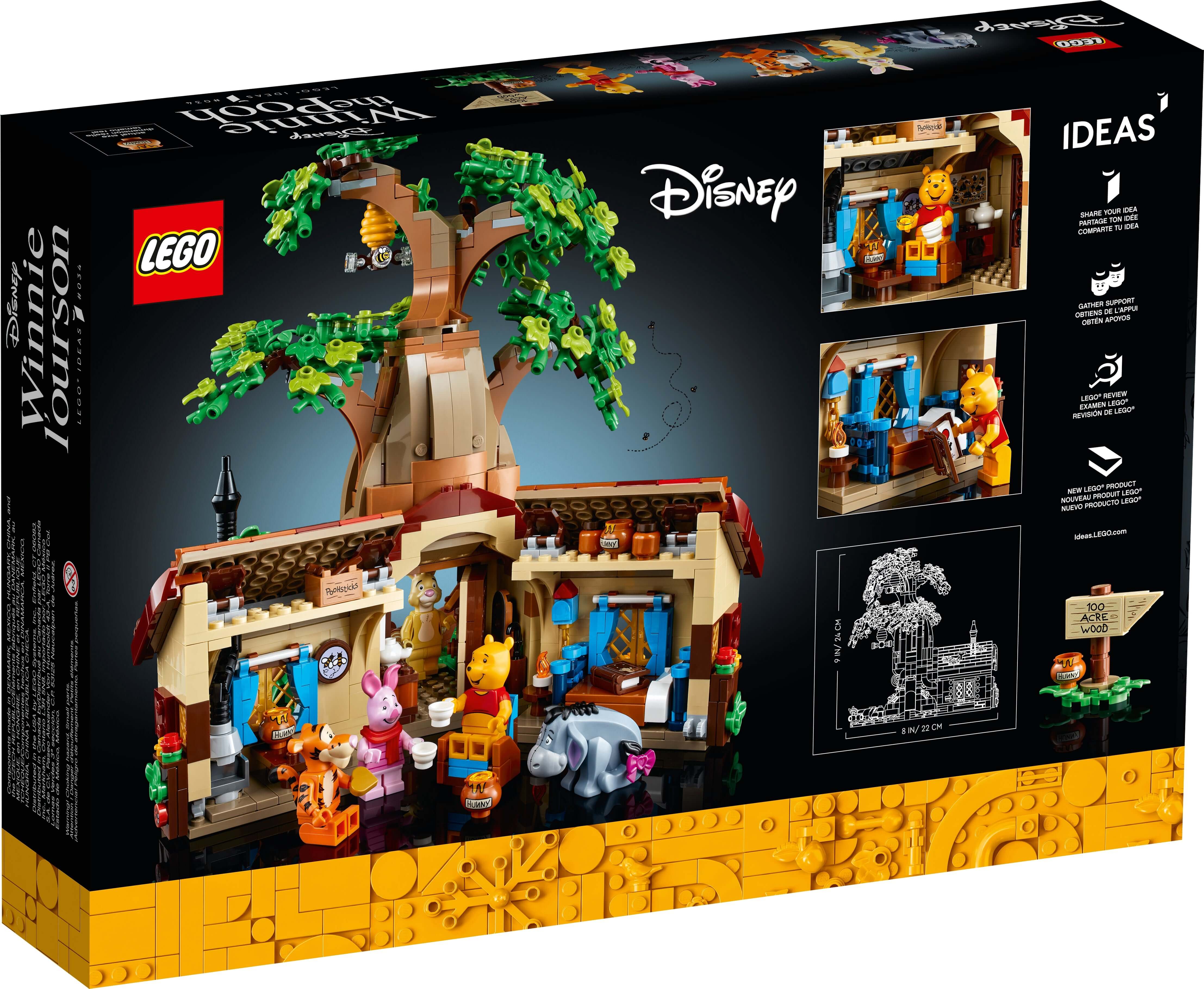 LEGO Ideas Winnie the Pooh Building Set - Shop Indoor Toys at Trekaline
