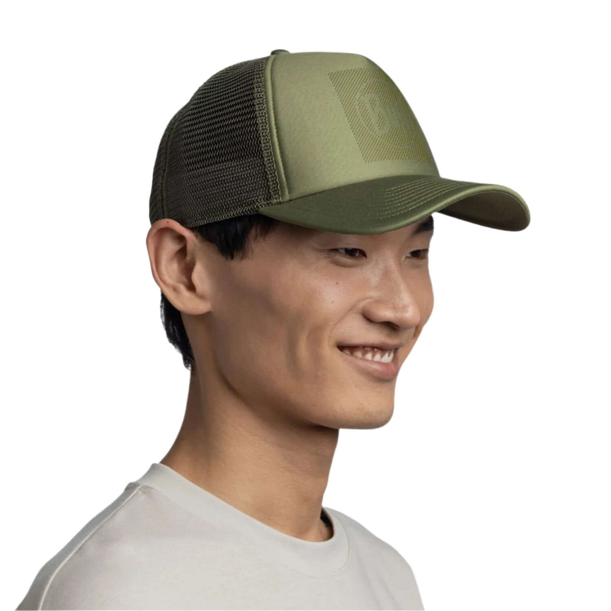Buff Trucker Cap Reth Forest Green Mesh Outdoor Cap