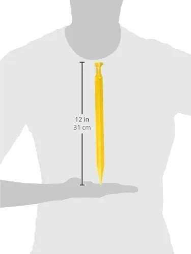 Coghlan's 12-Inch Recycled Tent Pegs 6 Pack - Shop Tent Stakes at Trekaline