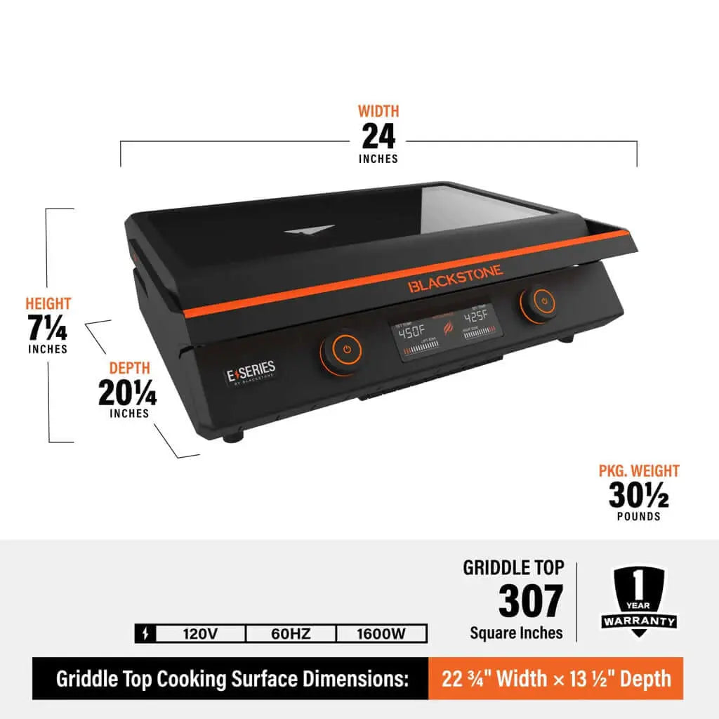 Blackstone E-Series 22" Electric Tabletop Griddle