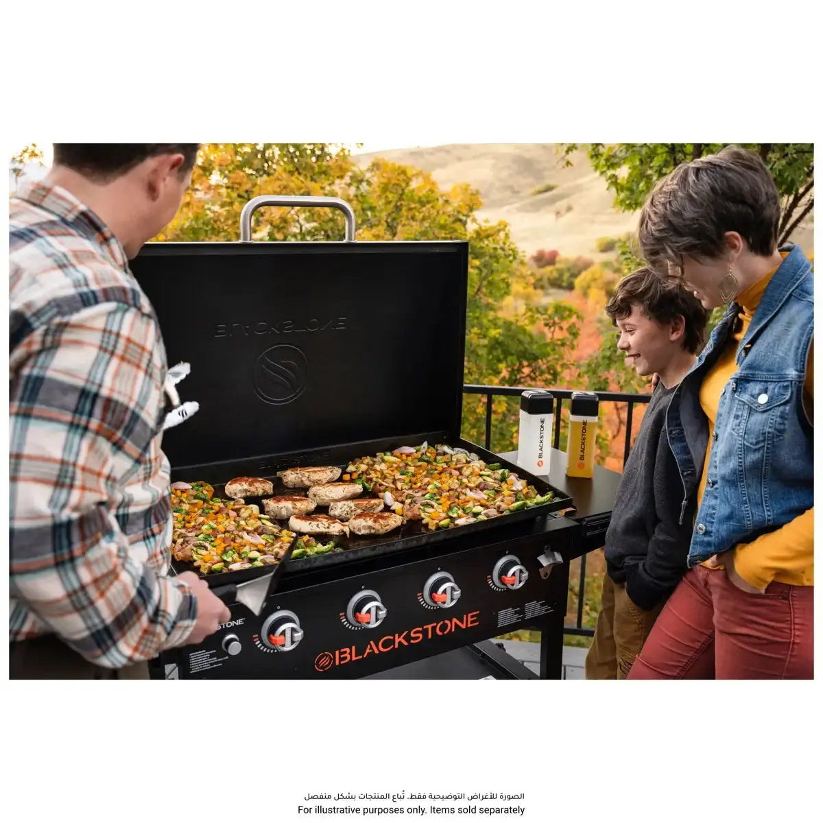 Blackstone 36 Inch Table Top Griddle With Hood - Shop Gas Griddles at Trekaline
