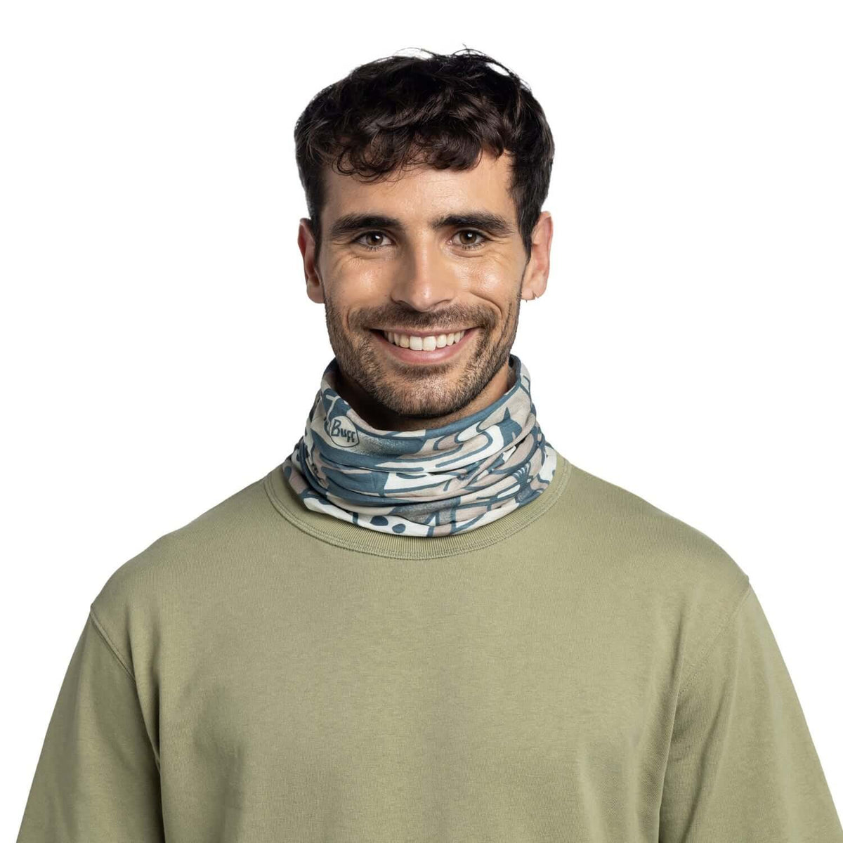 Buff Realtree CoolNet UV Neckwear - Lake River Multi