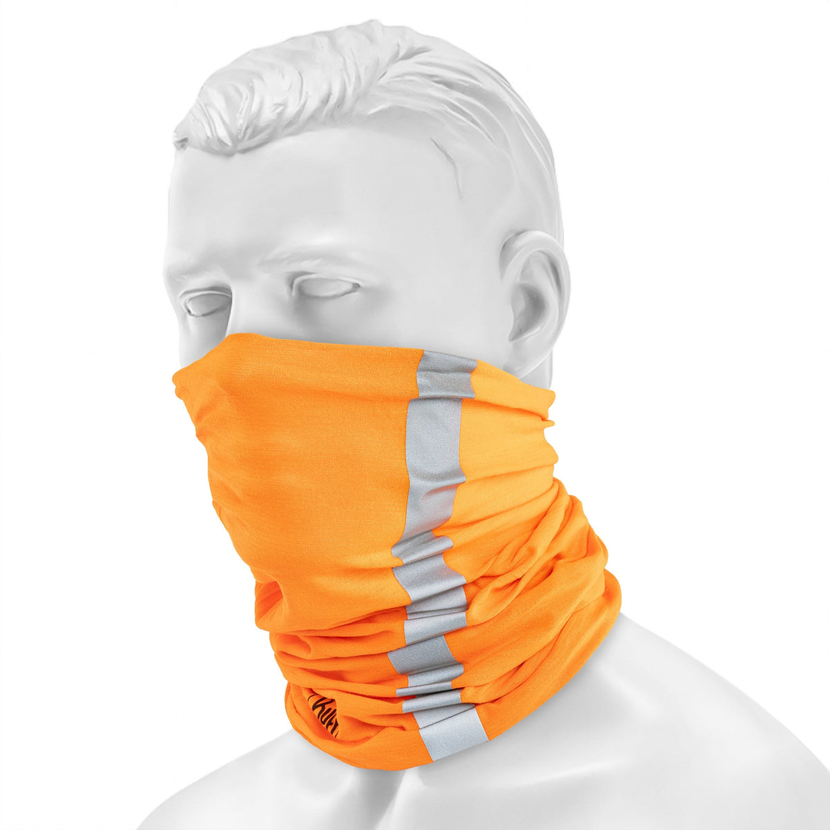 Buff Safety CoolNet UV Neckwear - R-Solid Orange Fluor - Shop Neck Gaiters at Trekaline