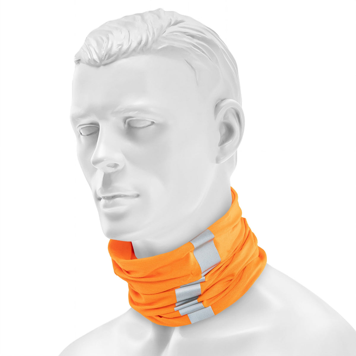 Buff Safety CoolNet UV Neckwear - R-Solid Orange Fluor - Shop Neck Gaiters at Trekaline