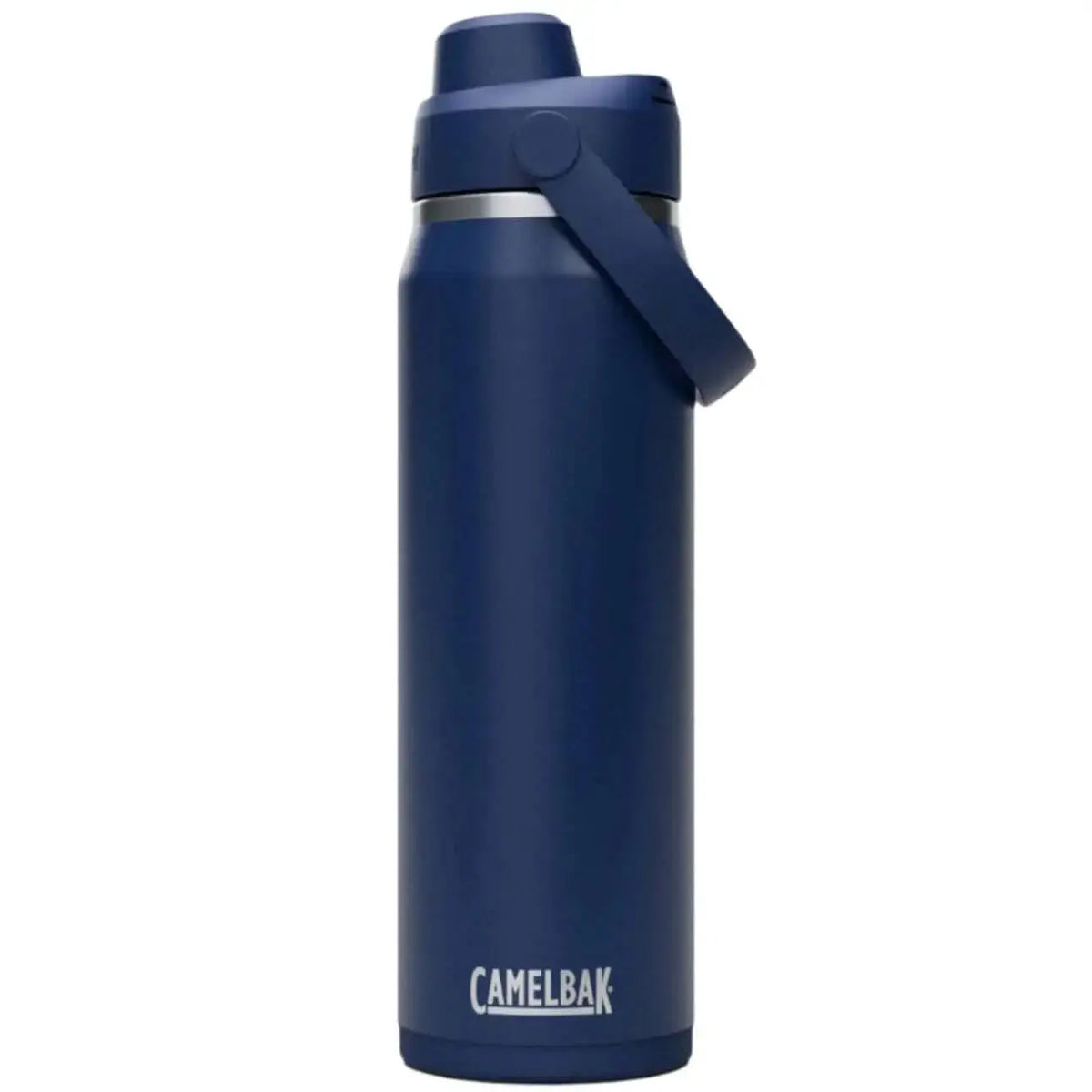 Camelbak Thrive Chug Insulated Bottle 25 oz in navy blue, perfect for outdoor adventures in the UAE.