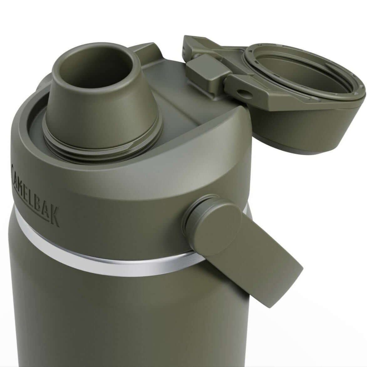 Camelbak Thrive Chug Insulated Bottle - 20oz lid open view