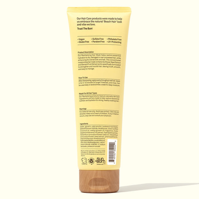 Sun Bum Revitalizing Hair Mask Deep Conditioning