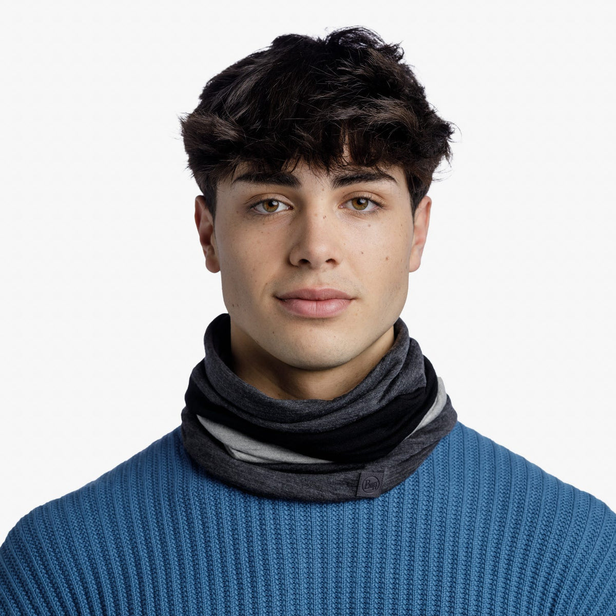 Buff Merino Move Multifunctional Neckwear - Graphite