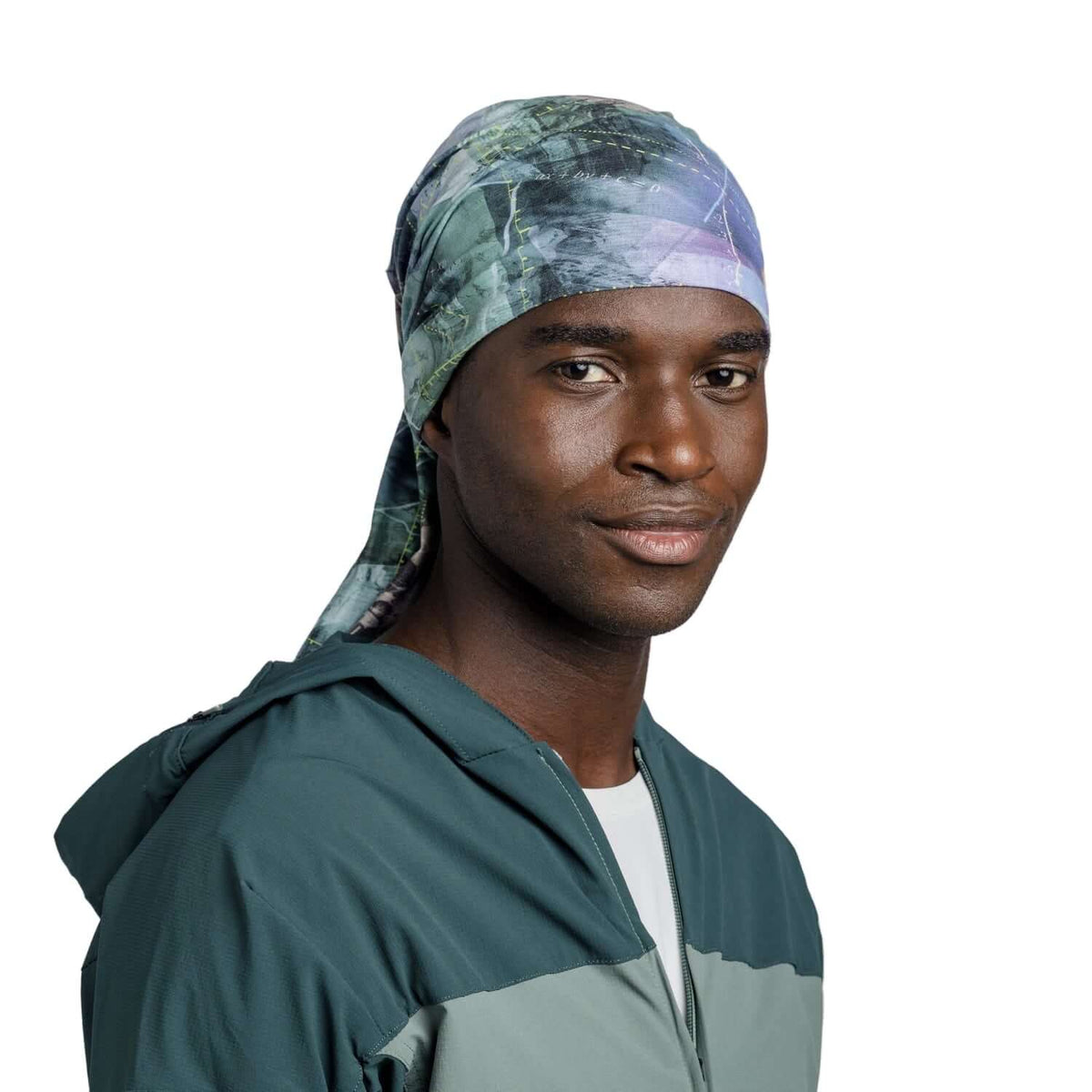 Buff CoolNet UV Neckwear - Green Campast