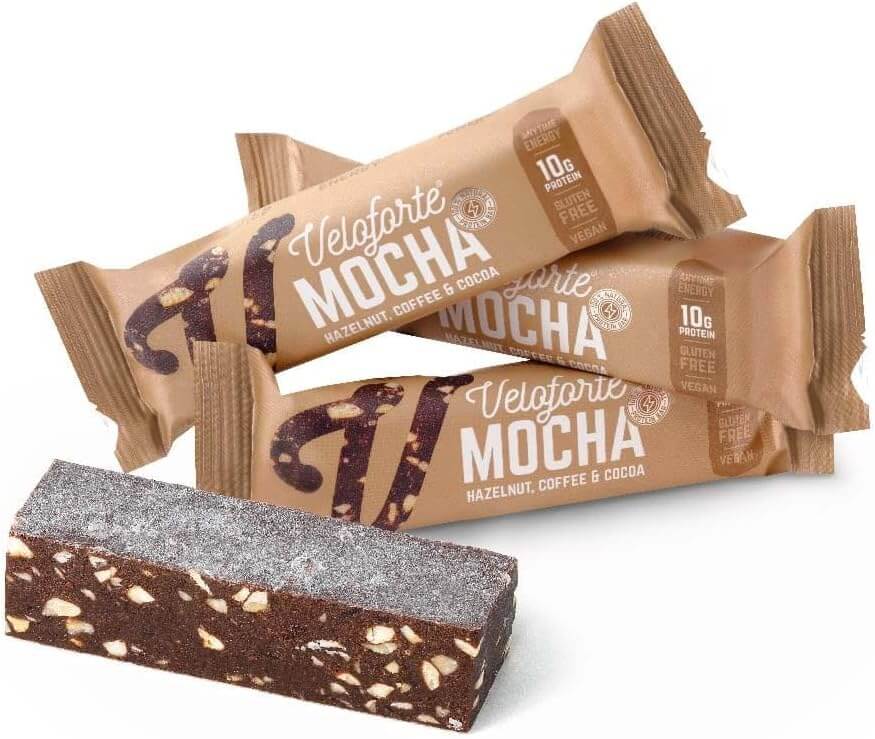 Veloforte Mocha Natural Energy Bar 3 pieces