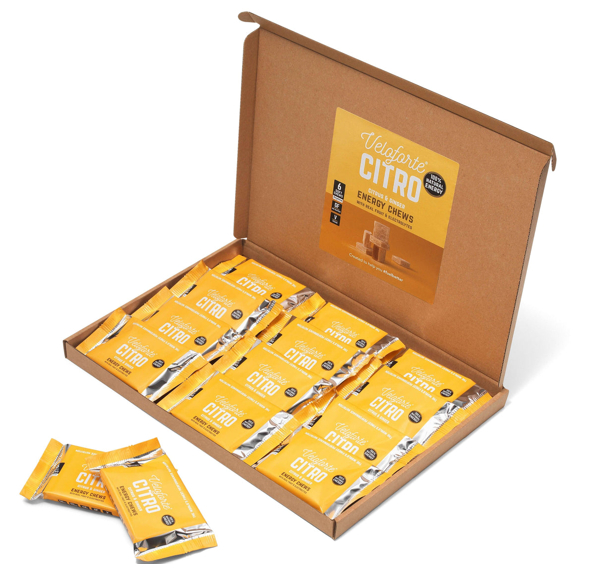 Veloforte Citro Energy Chews Box of 20