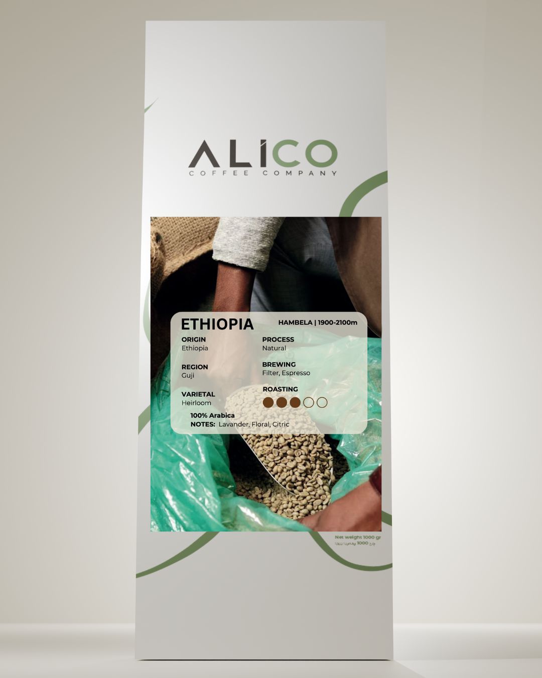 Alico Coffee Ethiopia Guji Hambela