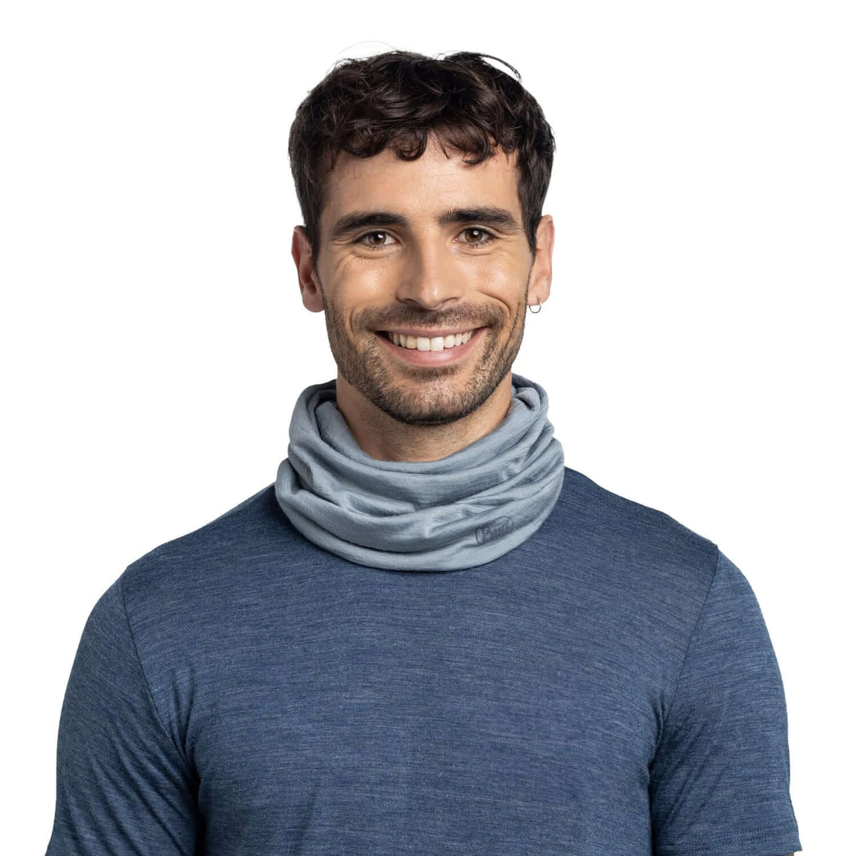 Buff Merino Lightweight Neckwear - Solid Flint