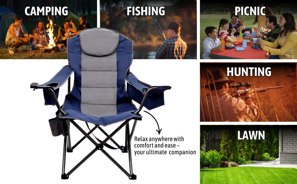 Procamp Sumo Padded Camping Chair - Shop Camp Chairs at Trekaline