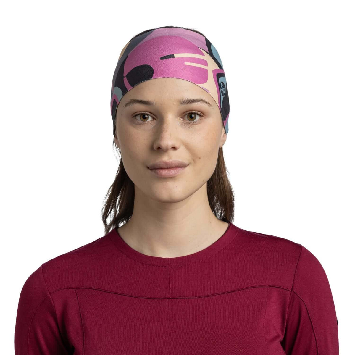 Buff ThermoNet Headband - Beldar Orchid