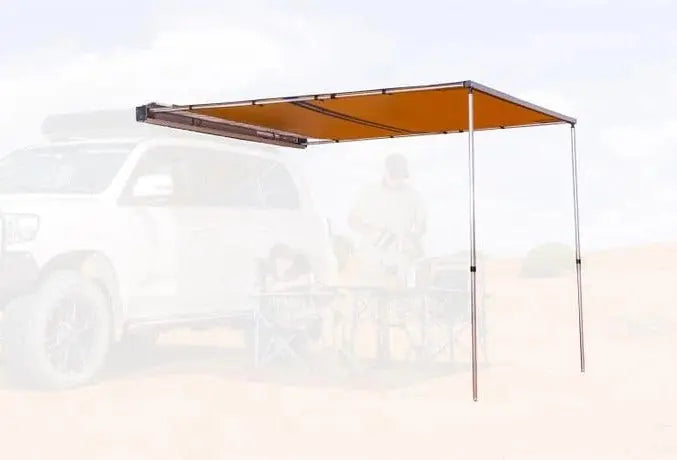 ARB Aluminium Awning with LED Light Kit - 2m x 2.5m Black - Shop Awnings at Trekaline
