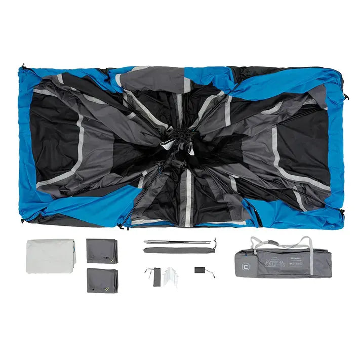 Core Equipment 12 Person Lighted Instant Cabin Tent 18β x 10β